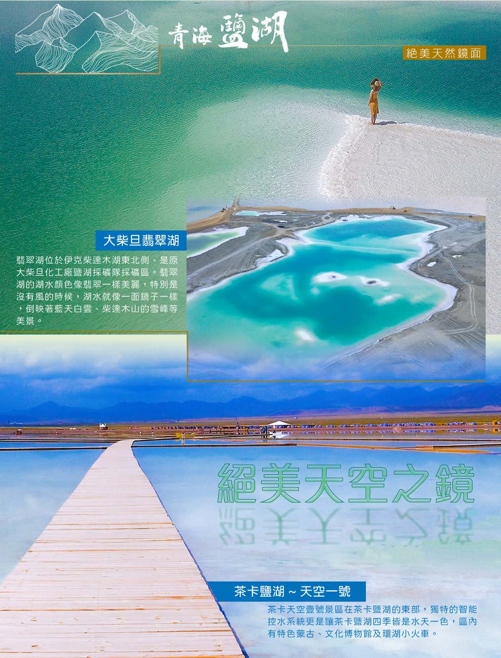 茶卡鹽湖