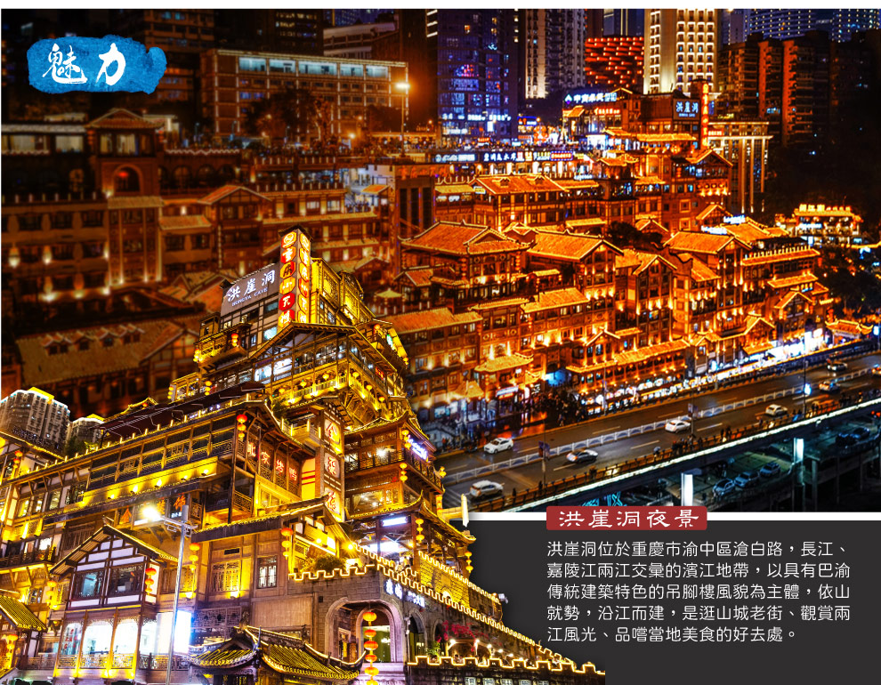 重慶洪崖洞夜景
